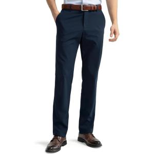 imageHISDERN Flex 501 Mens No Iron Dress Pants Golf Pants 30quot32quot Stretch Quick Dry for Business Work Casual with 5 PocketNavy Blue
