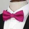 image:imageHISDERN Bow Ties for Boys Pre Tied Toddler Bow Tie Adjustable Kids Bowties Clip On Fun Patterned Bowties for Wedding PartyAhot Pink