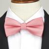 image:imageHISDERN Bow Ties for Boys Pre Tied Toddler Bow Tie Adjustable Kids Bowties Clip On Fun Patterned Bowties for Wedding PartyApink