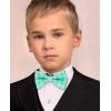 image:imageHISDERN Bow Ties for Boys Pre Tied Toddler Bow Tie Adjustable Kids Bowties Clip On Fun Patterned Bowties for Wedding PartyAqua Floral