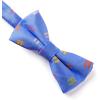image:imageHISDERN Bow Ties for Boys Pre Tied Toddler Bow Tie Adjustable Kids Bowties Clip On Fun Patterned Bowties for Wedding PartyBlueflipflop