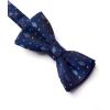 image:imageHISDERN Bow Ties for Boys Pre Tied Toddler Bow Tie Adjustable Kids Bowties Clip On Fun Patterned Bowties for Wedding PartyNavy Bluestar  Planet