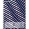 image:imageHISDERN Ties for Men Silk Stripe Plaid Tie Pocket Square Cufflinks Set Classic Necktie Formal Wedding BusinessBlue  Purple  Black
