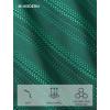 image:imageHISDERN Ties for Men Silk Stripe Plaid Tie Pocket Square Cufflinks Set Classic Necktie Formal Wedding BusinessEmerald Green