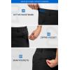 image:imageHISDERN AIR 311 Mens Golf Short S2XL Active Lightweight DryFit Stretch Quick Dry for Business CasualBlack