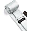 image:imageHISDERN Paisley Ties for Men Solid Tie Handkerchief Floral Mens Necktie amp Pocket Square Set Wedding Classic Mens TiesA2silver White