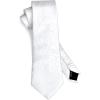 image:imageHISDERN Paisley Ties for Men Solid Tie Handkerchief Floral Mens Necktie amp Pocket Square Set Wedding Classic Mens TiesO1white