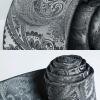 image:imageHISDERN Paisley Ties for Men Solid Tie Handkerchief Floral Mens Necktie amp Pocket Square Set Wedding Classic Mens TiesP1medium Gray