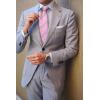 image:imageHISDERN Ties for Men Formal Business Plaid Checked Mens Ties and Pocket Square Set Classic Wedding Necktie HandkerchiefC1pink