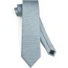 image:imageHISDERN Ties for Men Formal Business Plaid Checked Mens Ties and Pocket Square Set Classic Wedding Necktie HandkerchiefC2dusty Blue