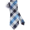 image:imageHISDERN Ties for Men Formal Business Plaid Checked Mens Ties and Pocket Square Set Classic Wedding Necktie HandkerchiefE1blue