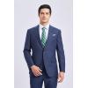 image:imageHISDERN Ties for Men Formal Business Plaid Checked Mens Ties and Pocket Square Set Classic Wedding Necktie HandkerchiefE2green