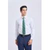 image:imageHISDERN Ties for Men Formal Business Plaid Checked Mens Ties and Pocket Square Set Classic Wedding Necktie HandkerchiefE2green