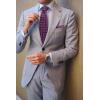 image:imageHISDERN Ties for Men Formal Business Plaid Checked Mens Ties and Pocket Square Set Classic Wedding Necktie HandkerchiefF2purple
