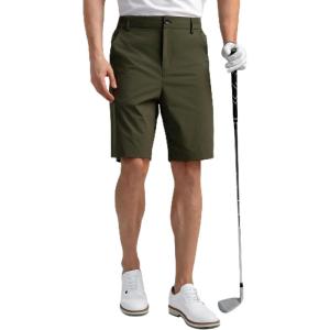 image:imageHISDERN AIR 311 Mens Golf Short S2XL Active Lightweight DryFit Stretch Quick Dry for Business CasualGreen