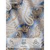 image:imageHISDERN Ties for Men Paisley Tie and Pocket Square Cufflinks Set Formal Classic Floral Necktie Handkerchief Wedding PartyPbrown Paisley