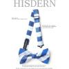 image:imageHISDERN Pretied Bow Ties for Men Adjustable Mens Bowtie and Pocket Square Cufflinks Set for Wedding Party PromF3white Blue Plaid