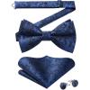 F3-navy Blue Paisley