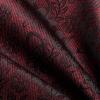 image:imageHISDERN Ascot Ties for Men Paisley Floral Ascot and Pocket Square Set Classic Self Tie Mens Cravat Handkerchief for WeddingA10maroon