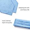 image:imageHISDERN Ascot Ties for Men Paisley Floral Ascot and Pocket Square Set Classic Self Tie Mens Cravat Handkerchief for WeddingA19light Blue