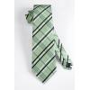 image:imageHISDERN Ties for Men Plaid Checkered Tie with Pocket Square Woven Business Formal Necktie Handkerchief Set Wedding PartyBsage Green