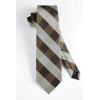 image:imageHISDERN Ties for Men Plaid Checkered Tie with Pocket Square Woven Business Formal Necktie Handkerchief Set Wedding PartyCbrown 3
