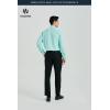 image:imageHISDERN 503 Mens Dress Shirt Slim Fit Long Sleeve Button Down Wrinkle Free Set with Tie Pocket Square Formal Business WeddingGreen3Floral