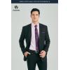 image:imageHISDERN 503 Mens Dress Shirt Slim Fit Long Sleeve Button Down Wrinkle Free Set with Tie Pocket Square Formal Business WeddingPinkPaisley