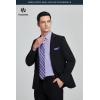 image:imageHISDERN 503 Mens Dress Shirt Slim Fit Long Sleeve Button Down Wrinkle Free Set with Tie Pocket Square Formal Business WeddingPurple2Plaid