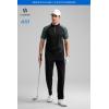 image:imageHISDERN AIR 501 Mens Golf Pants  Lightweight DryFit 4Way Stretch Breathable for Casual amp BusinessBlack