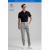 image:imageHISDERN AIR 501 Mens Golf Pants  Lightweight DryFit 4Way Stretch Breathable for Casual amp BusinessGrey