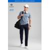 image:imageHISDERN AIR 501 Mens Golf Pants  Lightweight DryFit 4Way Stretch Breathable for Casual amp BusinessNavy Blue