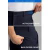 image:imageHISDERN AIR 501 Mens Golf Pants  Lightweight DryFit 4Way Stretch Breathable for Casual amp BusinessNavy Blue