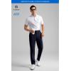 image:imageHISDERN AIR 501 Mens Golf Pants  Lightweight DryFit 4Way Stretch Breathable for Casual amp BusinessNavy Blue