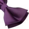 image:imageHISDERN Bow Ties for Men Pretied Bowties Classic Formal Business Bow Tie Adjustable Tuxedo Bowtie for Wedding PartyA20dark Purple