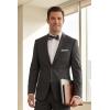 image:imageHISDERN Bow Ties for Men Pretied Bowties Classic Formal Business Bow Tie Adjustable Tuxedo Bowtie for Wedding PartyB1brown Plaid