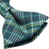 image:imageHISDERN Bow Ties for Men Pretied Bowties Classic Formal Business Bow Tie Adjustable Tuxedo Bowtie for Wedding PartyB1green Plaid