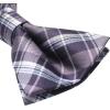 image:imageHISDERN Bow Ties for Men Pretied Bowties Classic Formal Business Bow Tie Adjustable Tuxedo Bowtie for Wedding PartyB1purple Plaid