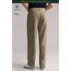 image:imageHISDERN Flex 505 Mens Relaxed Fit Golf Pants Baggy No Iron 3032 Loose Fit Stretch Quick Dry for Daily Casual 5 PocketsDeep Khaki