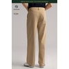 image:imageHISDERN Flex 505 Mens Relaxed Fit Golf Pants Baggy No Iron 3032 Loose Fit Stretch Quick Dry for Daily Casual 5 PocketsKhaki