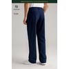 image:imageHISDERN Flex 505 Mens Relaxed Fit Golf Pants Baggy No Iron 3032 Loose Fit Stretch Quick Dry for Daily Casual 5 PocketsNavy Blue