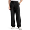 image:imageHISDERN Flex 505 Mens Relaxed Fit Golf Pants Baggy No Iron 3032 Loose Fit Stretch Quick Dry for Daily Casual 5 PocketsBlack