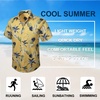 image:imageHawaiian Shirt for Men Casual Summer Short Sleeve Beach Vacation Aloha Hawaii Button Down Shirt HolidayA7yellow Pineapple