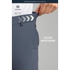 image:imageHISDERN PRO 709 Performance Waterproof Golf Pants UPF Stretch Mens Golf Rain Pants Quick Dry Lightweight for Outdoor HikingDusty Blue
