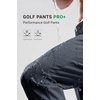 image:imageHISDERN PRO 709 Performance Waterproof Golf Pants UPF Stretch Mens Golf Rain Pants Quick Dry Lightweight for Outdoor HikingDusty Blue