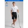 image:imageHISDERN AIR 311 Mens Golf Shorts 9 Lightweight Stretch Casual Shorts Quick Dry Work Dress Shorts Men with Zipper PocketsBlack