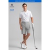 image:imageHISDERN AIR 311 Mens Golf Shorts 9 Lightweight Stretch Casual Shorts Quick Dry Work Dress Shorts Men with Zipper PocketsGrey
