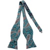 image:imageHISDERN Bow Ties for Men Paisley Bowties Mens Self Tie Bow Tie and Pocket Square Set Formal Tuxedo Wedding BowtieBlue6