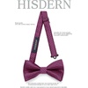 image:imageHISDERN Bow Ties for Men Hot Pink Pretied Plaid Bowtie and Selftied Paisley Mens Bowtie and Pocket Square Set for Wedding Party