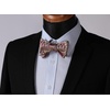 image:imageHISDERN Bow Ties for Men SelfTie Plaid Checked Bowties and Pocket Square Set Stripe Formal Tuxedo Bowtie Wedding PartyPink